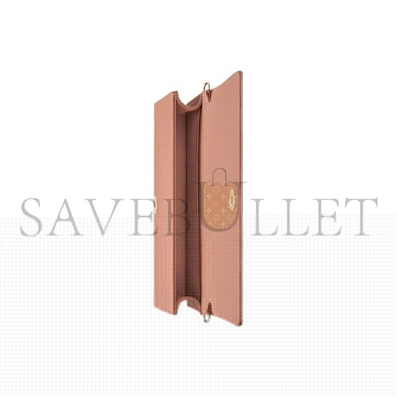 D*or lady D*or pouch with chain s0204onmj-m49p (22*13*5cm)
